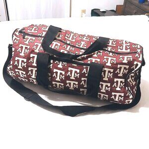 Texas A&M Aggies Duffle / Tote Bag – Broad Bay Cotton – Maroon